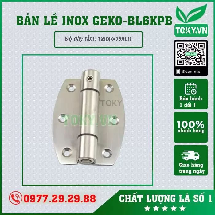 Bản lề inox 304 GEKO-BL6