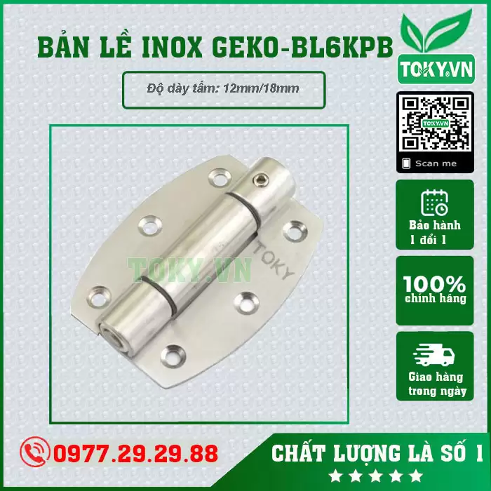 Bản lề inox 304 GEKO-BL6