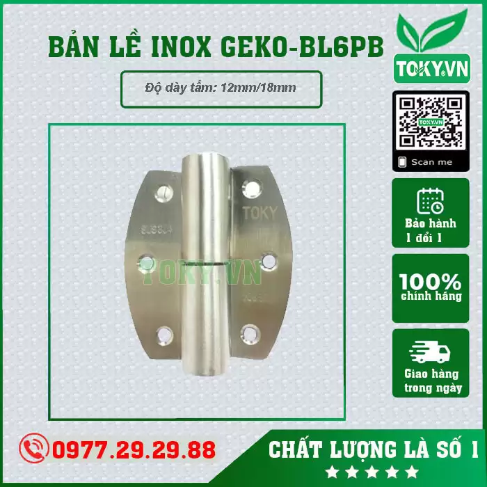 Bản lề inox 304 GEKO-BL6