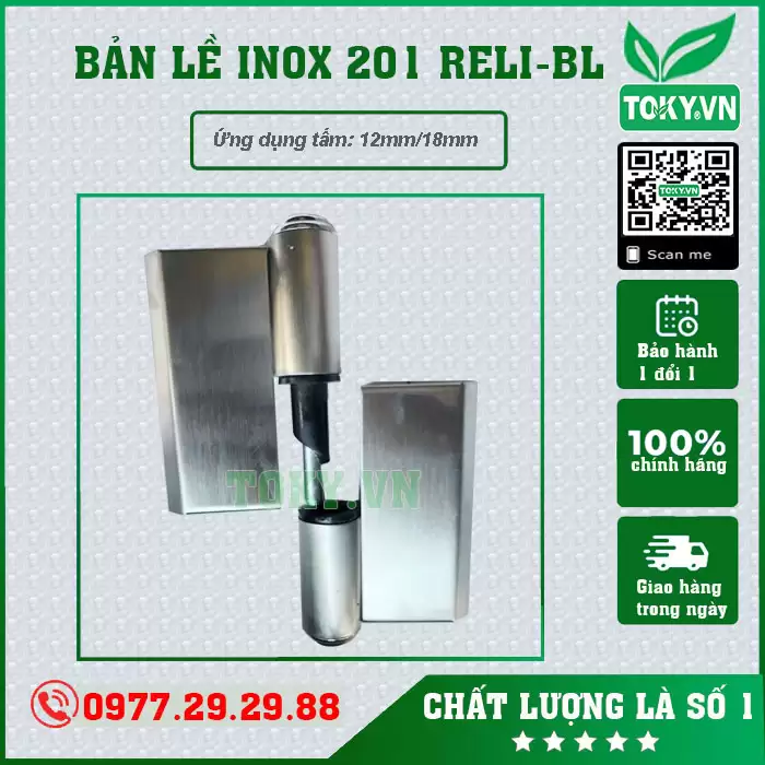 Bản lề inox 201 RELI-BL