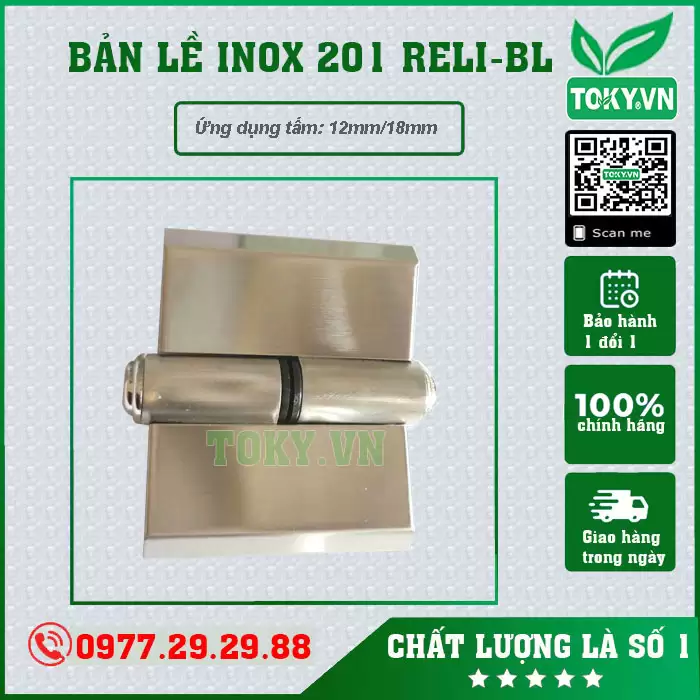 Bản lề inox 201 RELI-BL
