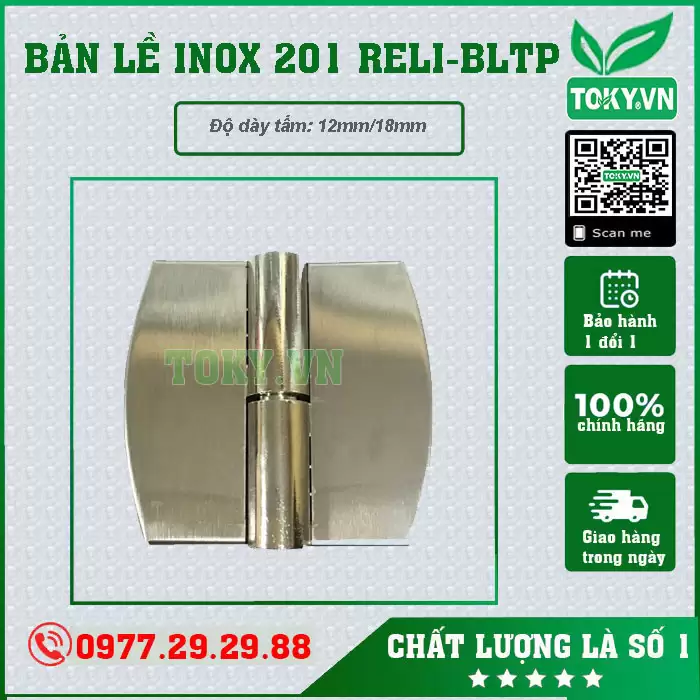 Bản lề inox 201 RELI-BLTP