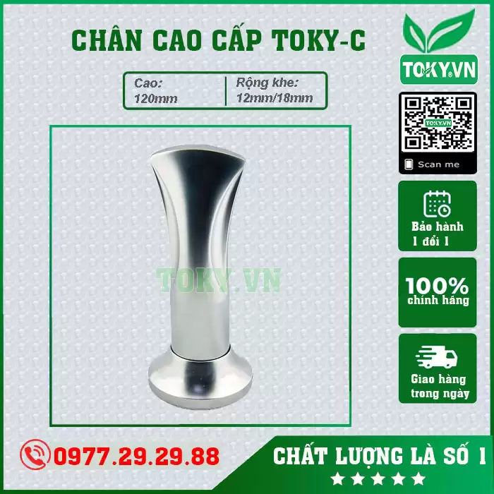 Chân vách ngăn vệ sinh TOKY-C cao cấp