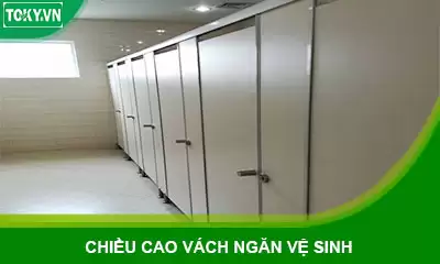 Chiều cao vách ngăn vệ sinh compact tốt nhất cho mọi không gian