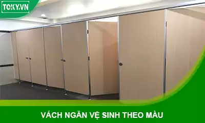 Tổng hợp dự án vách ngăn vệ sinh theo màu [50 mẫu có sẵn]
