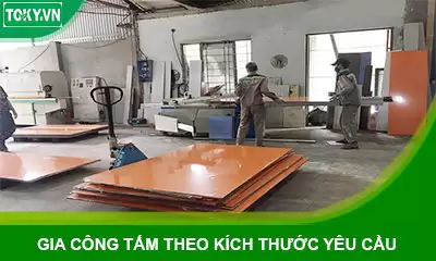 Hỗ trợ gia công vách ngăn vệ sinh theo kích thước yêu cầu