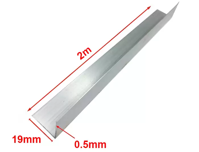 nhôm v góc vách ngăn vệ sinh