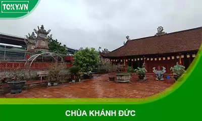 Lắp đặt 80m2 vách ngăn vệ sinh cho chùa Khánh Đức – Hà Nội