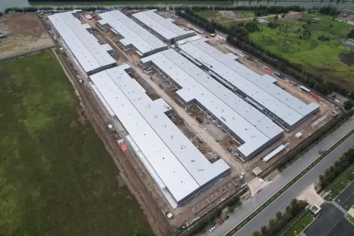 Lắp đặt 850m2 vách ngăn vệ sinh cho dự án phát triển Nam Đình Vũ