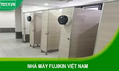 Lắp đặt vách ngăn vệ sinh cho nhà máy FUJIKIN