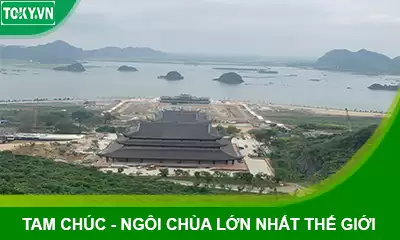 Lắp đặt 1300m2 vách ngăn vệ sinh chịu nước chùa Tam Chúc – Ngôi chùa lớn nhất thế giới