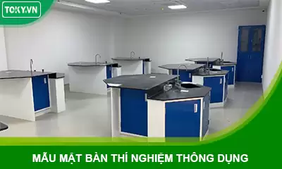 Top 10 mẫu mặt bàn thí nghiệm thông dụng nhất hiện nay