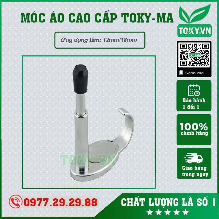 Móc áo vách vệ sinh TOKY-MA cao cấp
