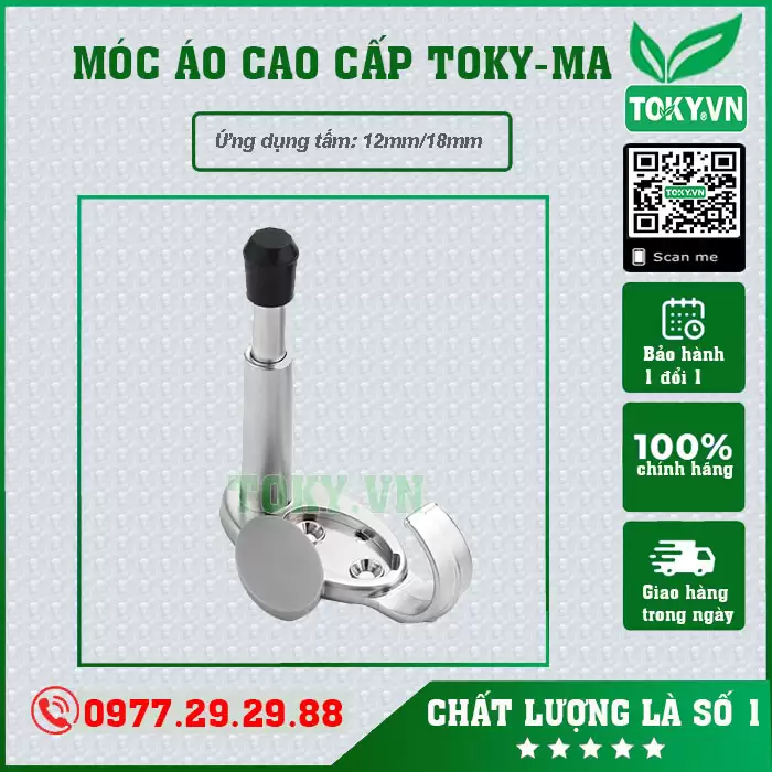 Móc áo vách vệ sinh TOKY-MA cao cấp