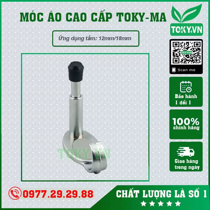 Móc áo vách vệ sinh TOKY-MA cao cấp
