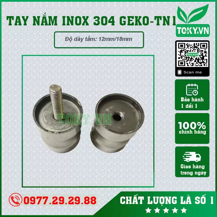 Tay nắm inox 304 GEKO-TN1