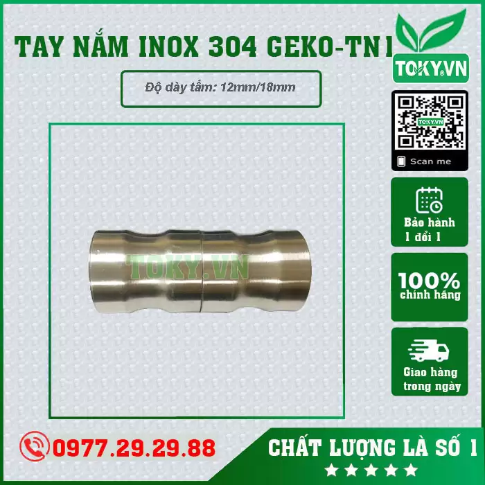 Tay nắm inox 304 GEKO-TN1