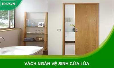 Có nên thi công vách ngăn vệ sinh compact cửa lùa không?