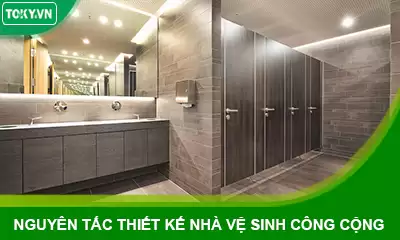 Nguyên tắc thiết kế vách ngăn nhà vệ sinh công cộng mới nhất