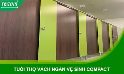 Bí quyết tăng tuổi thọ vách ngăn vệ sinh compact từ chuyên gia