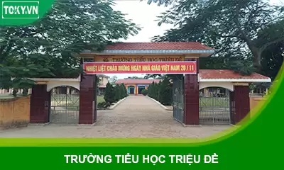 Vách ngăn khu vệ sinh compact trường tiểu học Triệu Đề