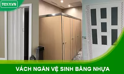 TOP 5 loại vách ngăn vệ sinh bằng nhựa giá tốt nhất 2024?