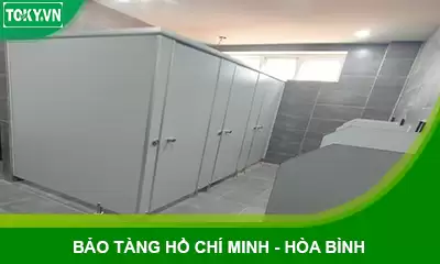 Vách ngăn vệ sinh cho trường ĐT và PT nguồn nhân lực Vietinbank