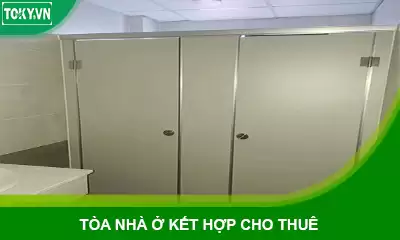 Lắp đặt vách ngăn vệ sinh cho nhà ở và văn phòng cho thuê Duy Tân