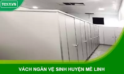 Trọn gói thi công vách ngăn vệ sinh compact huyện Mê Linh
