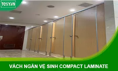 Vách ngăn vệ sinh compact laminate | Mẫu đẹp | Báo giá -10%