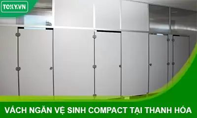 Cung cấp & thi công vách ngăn vệ sinh compact tại Thanh Hóa