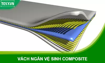 Vách ngăn vệ sinh composite | Báo giá vách ngăn composite