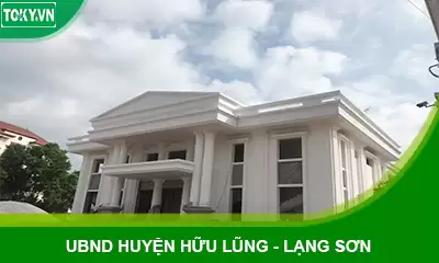 Thi công vách ngăn vệ sinh hpl UBND Hữu Lũng – Lạng Sơn