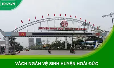 Vách ngăn vệ sinh huyện Hoài Đức | Thi công nhanh giá rẻ