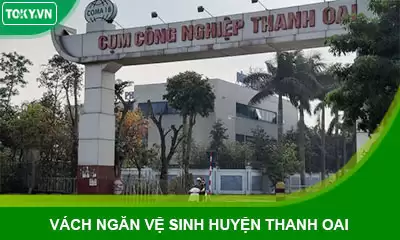 Vách ngăn vệ sinh huyện Thanh Oai | Miễn phí cắt – bo cong