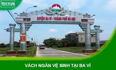Đơn vị thi công vách ngăn vệ sinh tại Ba Vì chuyên nghiệp