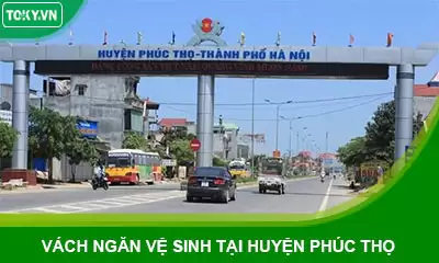 Vách ngăn vệ sinh tại huyện Phúc Thọ | Báo giá trọn gói