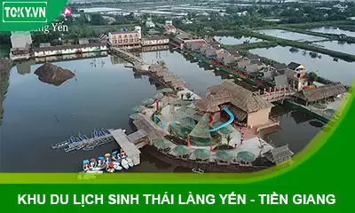 Vách ngăn vệ sinh tại khu du lịch sinh thái Làng Yến – Tiền Giang
