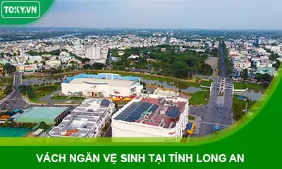 Vách ngăn vệ sinh tại Long An | Sản xuất và thi công trực tiếp