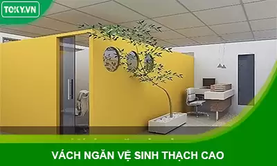 Làm vách ngăn compact hay vách ngăn vệ sinh thạch cao?