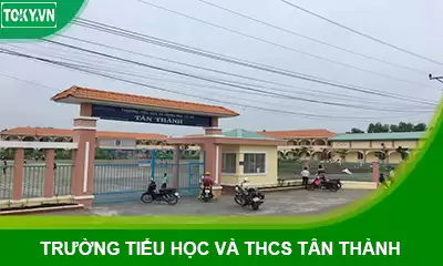 Vách vệ sinh compact trường tiểu học và thcs Tân Thành – Long An