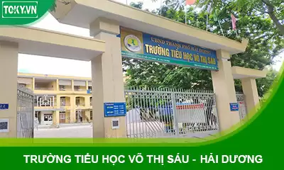 Vách ngăn vệ sinh trường tiểu học Võ Thị Sáu – Hải Dương