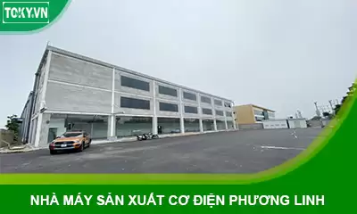 Vách vệ sinh compact nhà máy sản xuất cơ điện Phương Linh