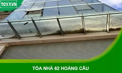 Trọn gói vách vệ sinh compact tại tòa nhà cho thuê 62 Hoàng Cầu